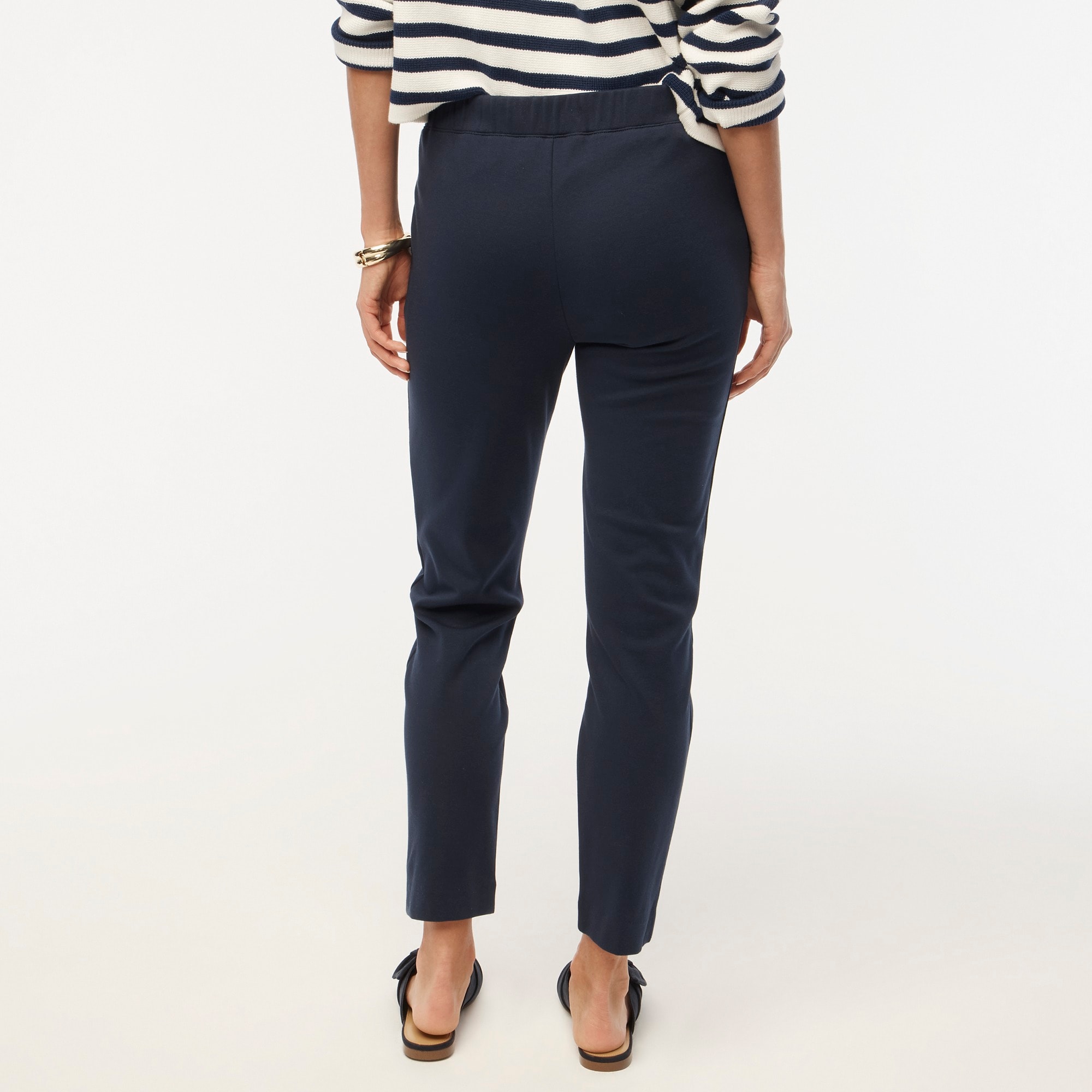 Petite pintuck sweatpant