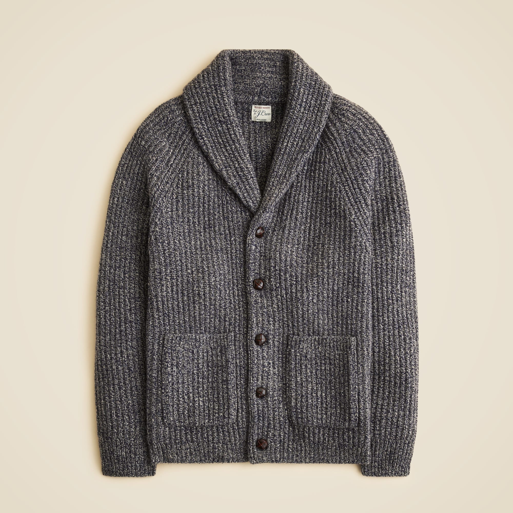 Fair Isle Lambswool Cardigan Sweater For Men | J.Crew
