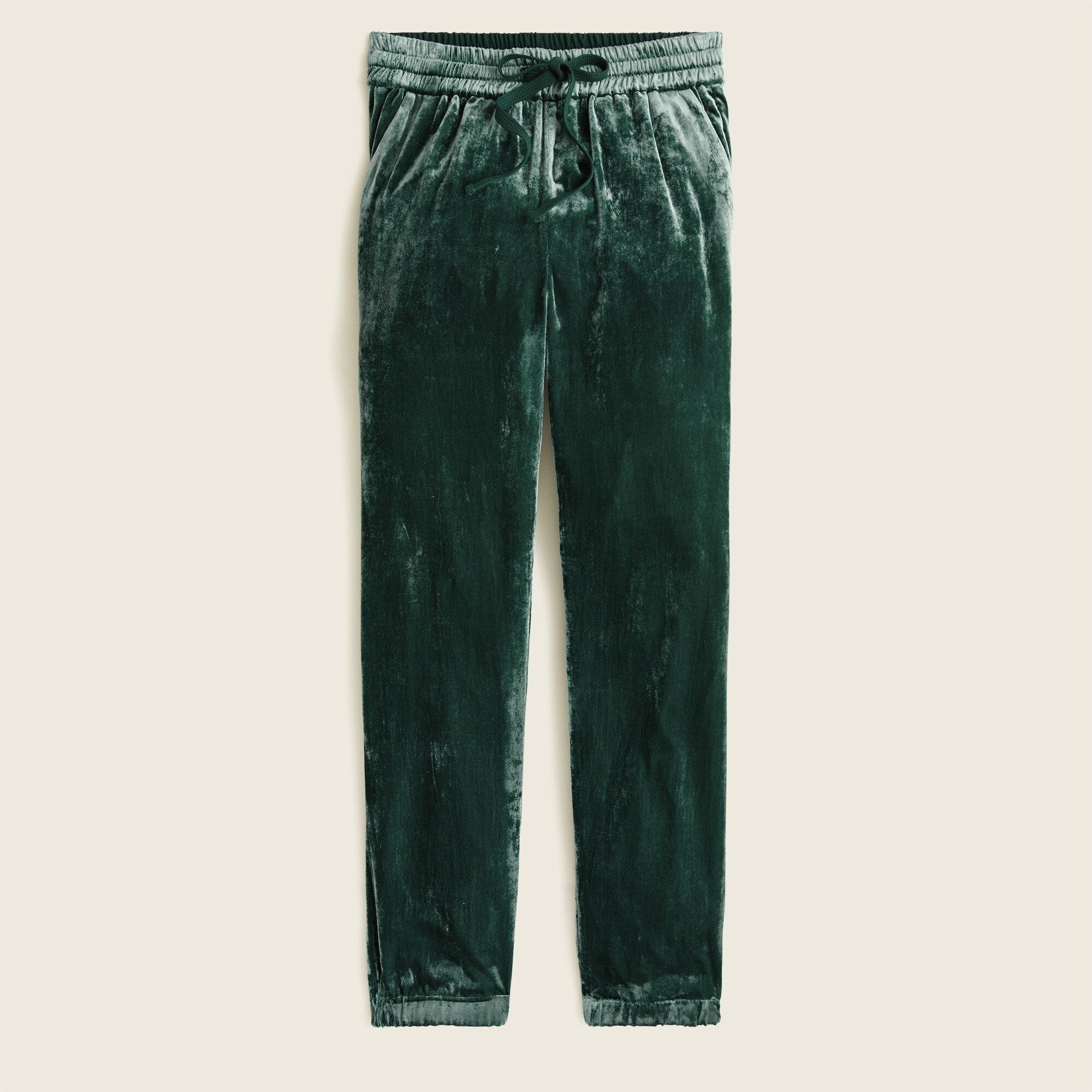 Velvet jogger pant
