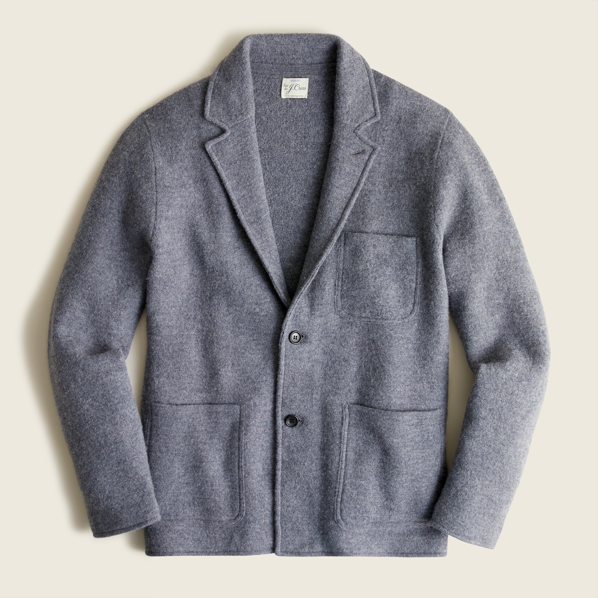 Merino wool blazer mens outlet