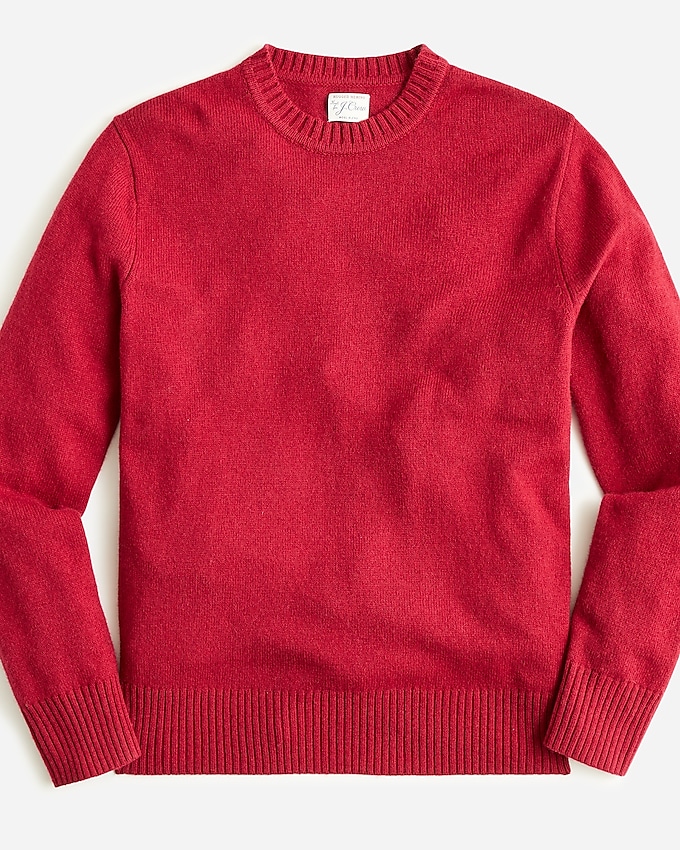 J.Crew: Rugged Merino Wool-blend Crewneck Sweater For Men