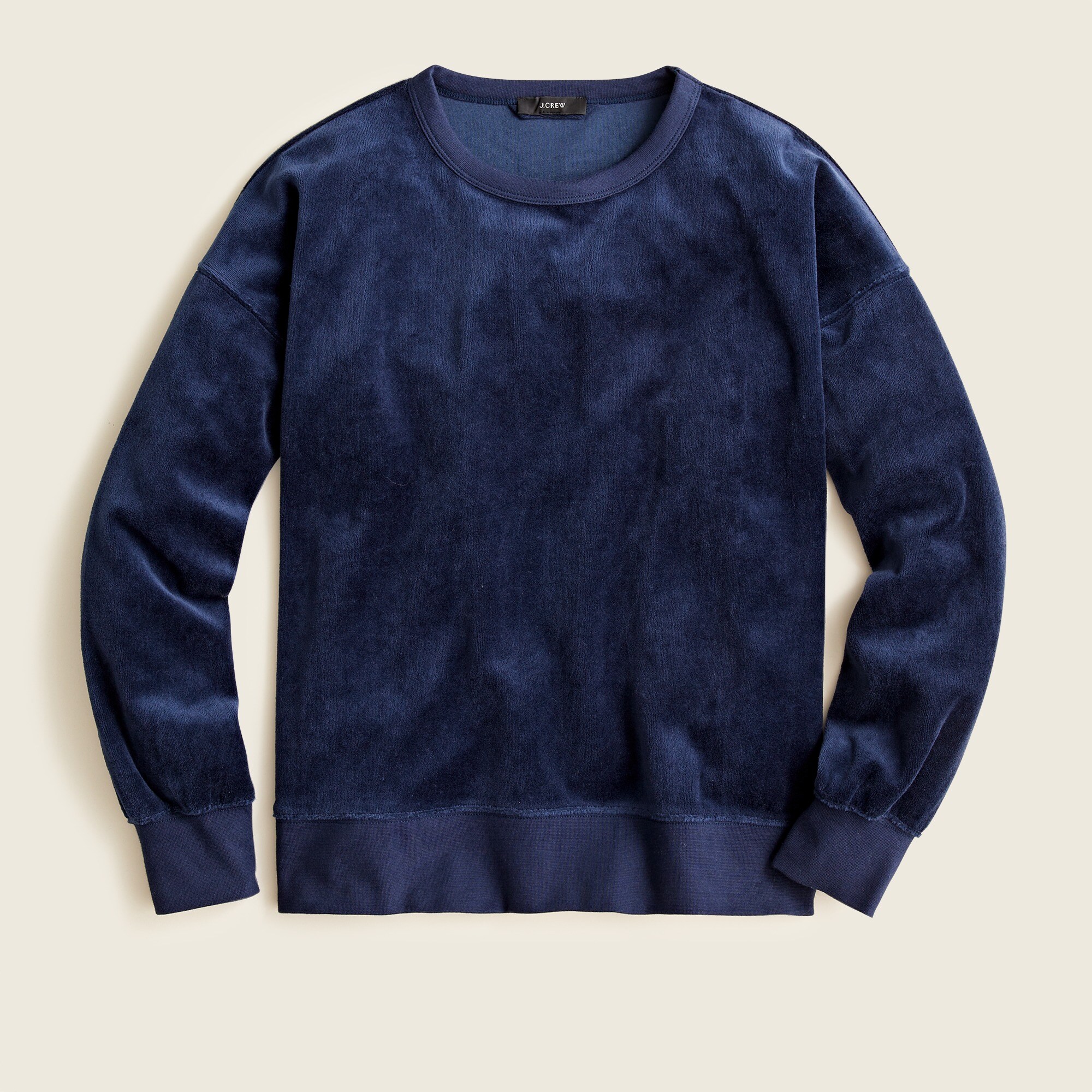 Sweatshirt velour on sale