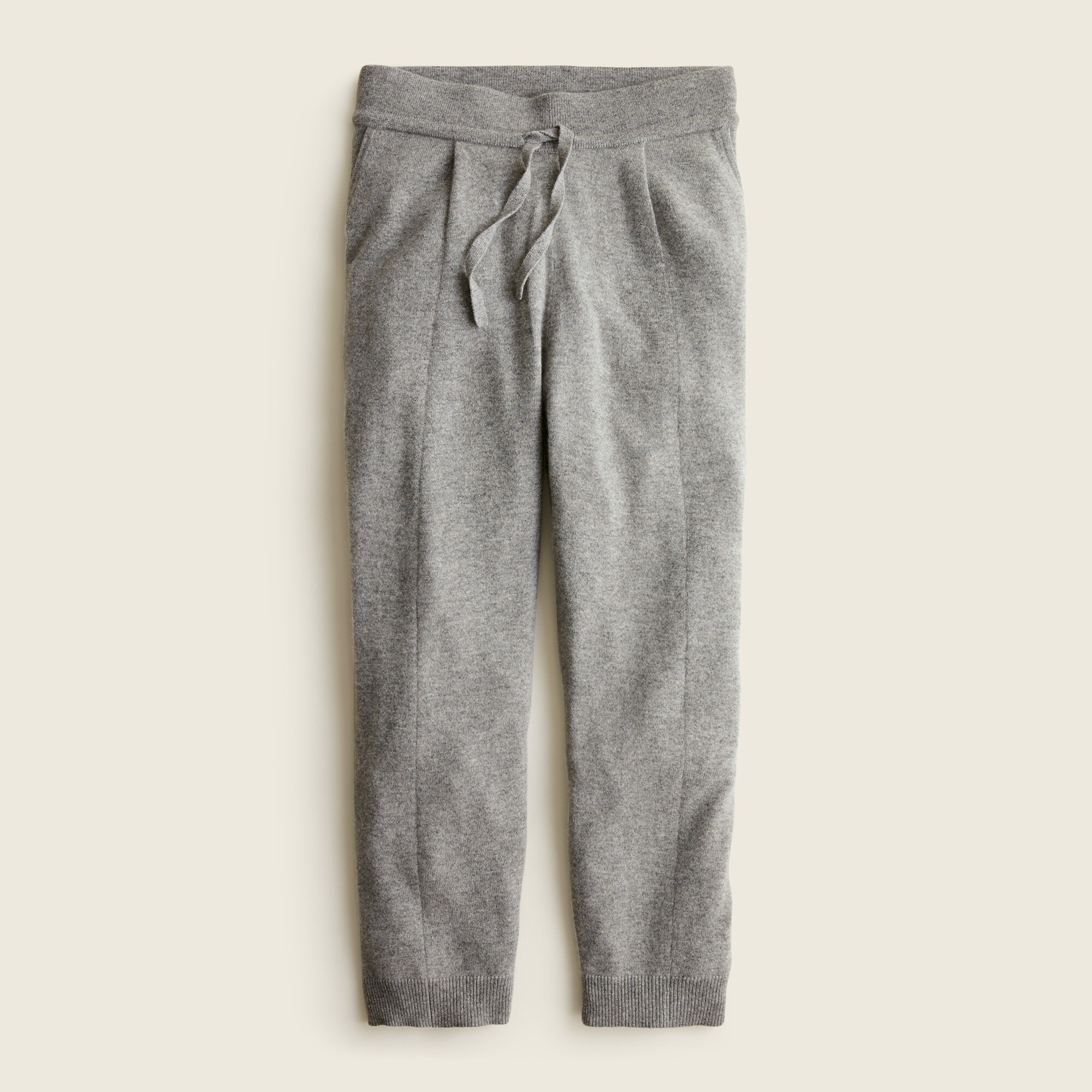 Cashmere drawstring sweatpant