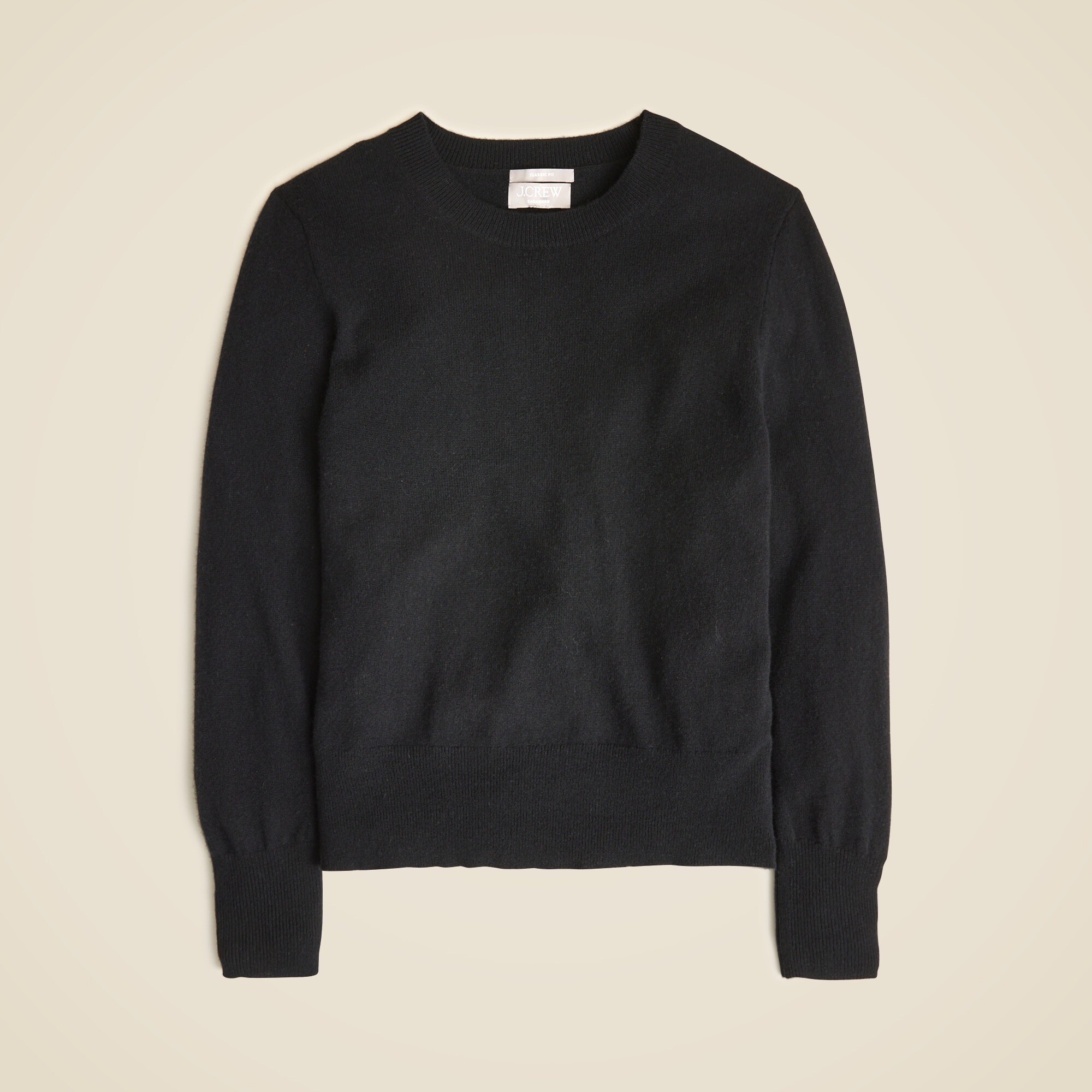  Cashmere classic-fit crewneck sweater