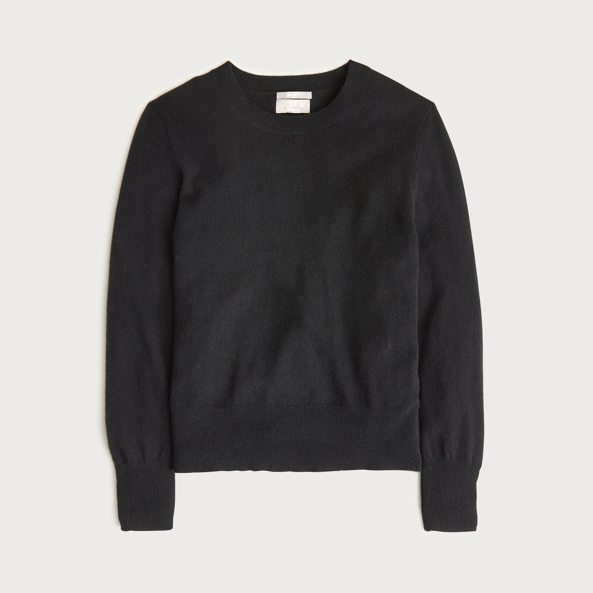 Cashmere classic-fit crewneck sweater