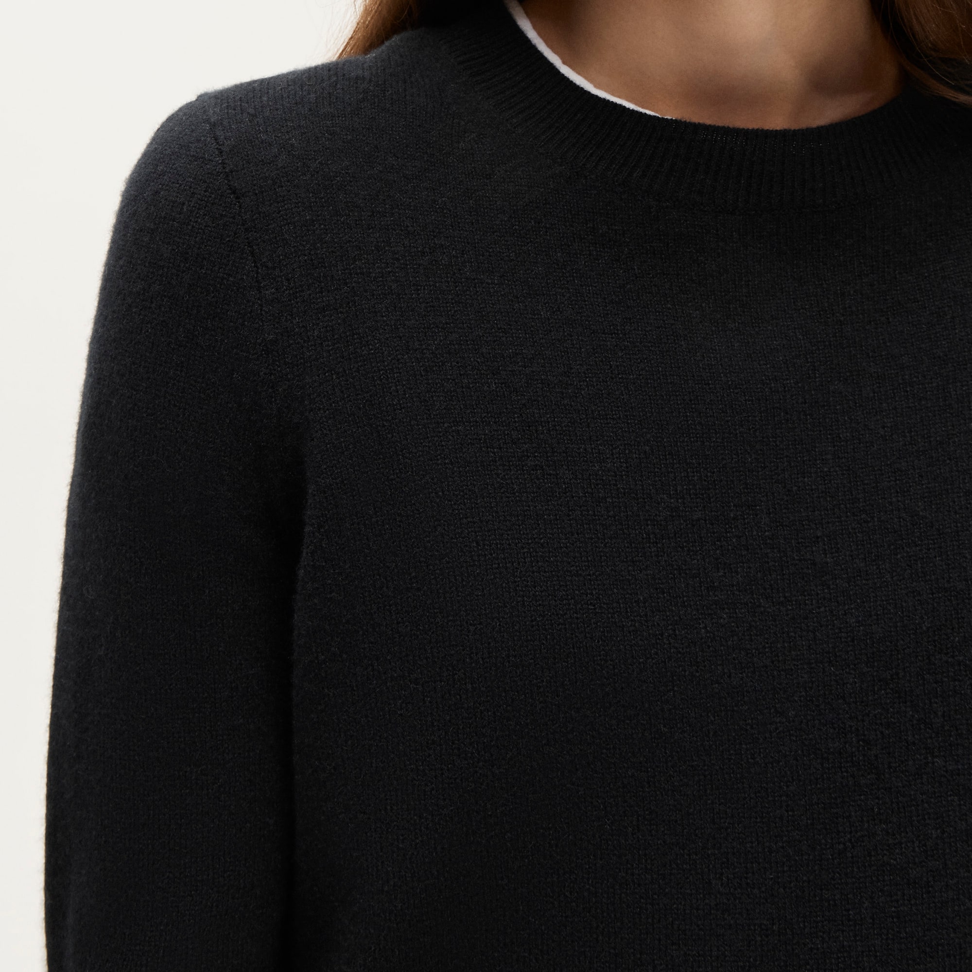 Cashmere classic-fit crewneck sweater