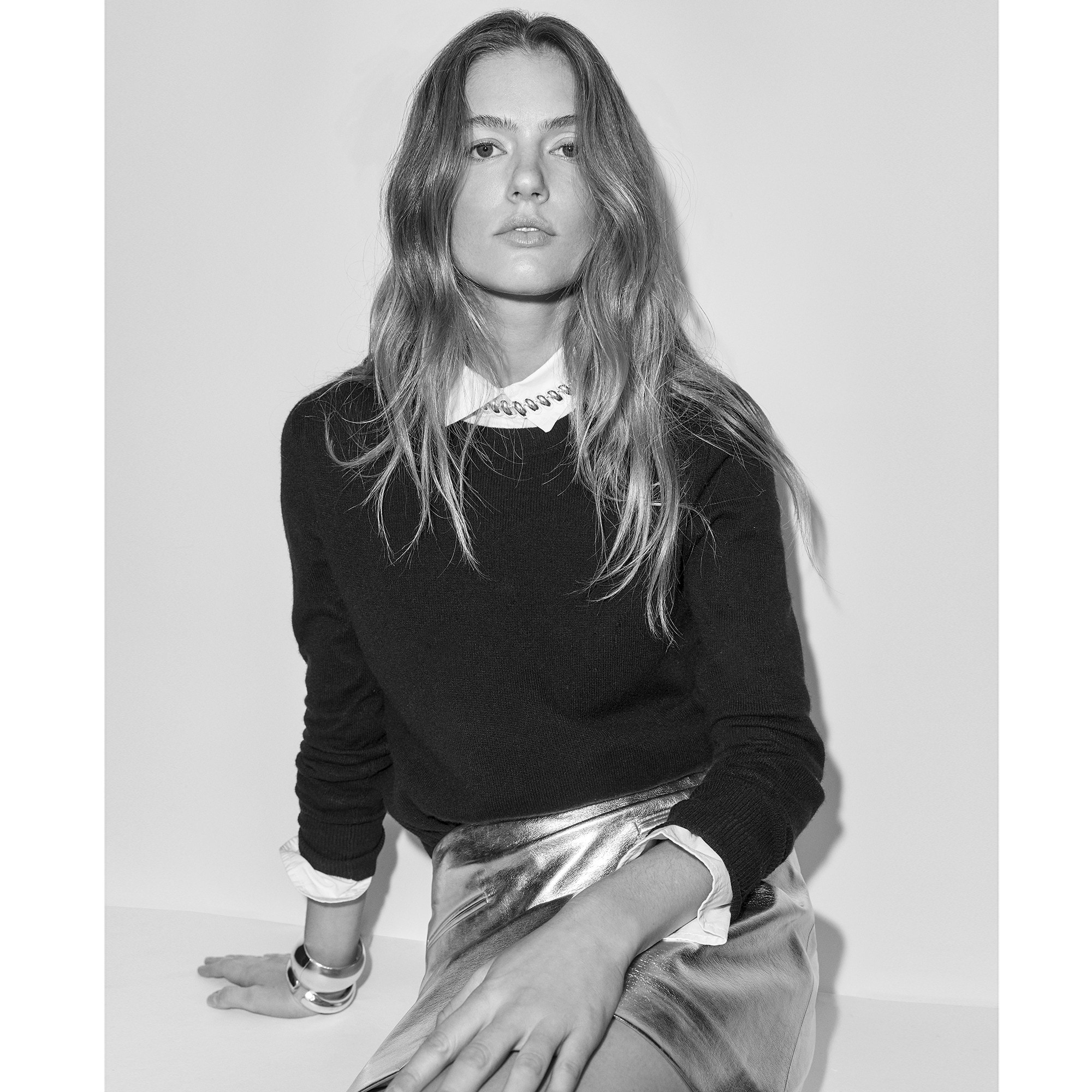Cashmere classic-fit crewneck sweater