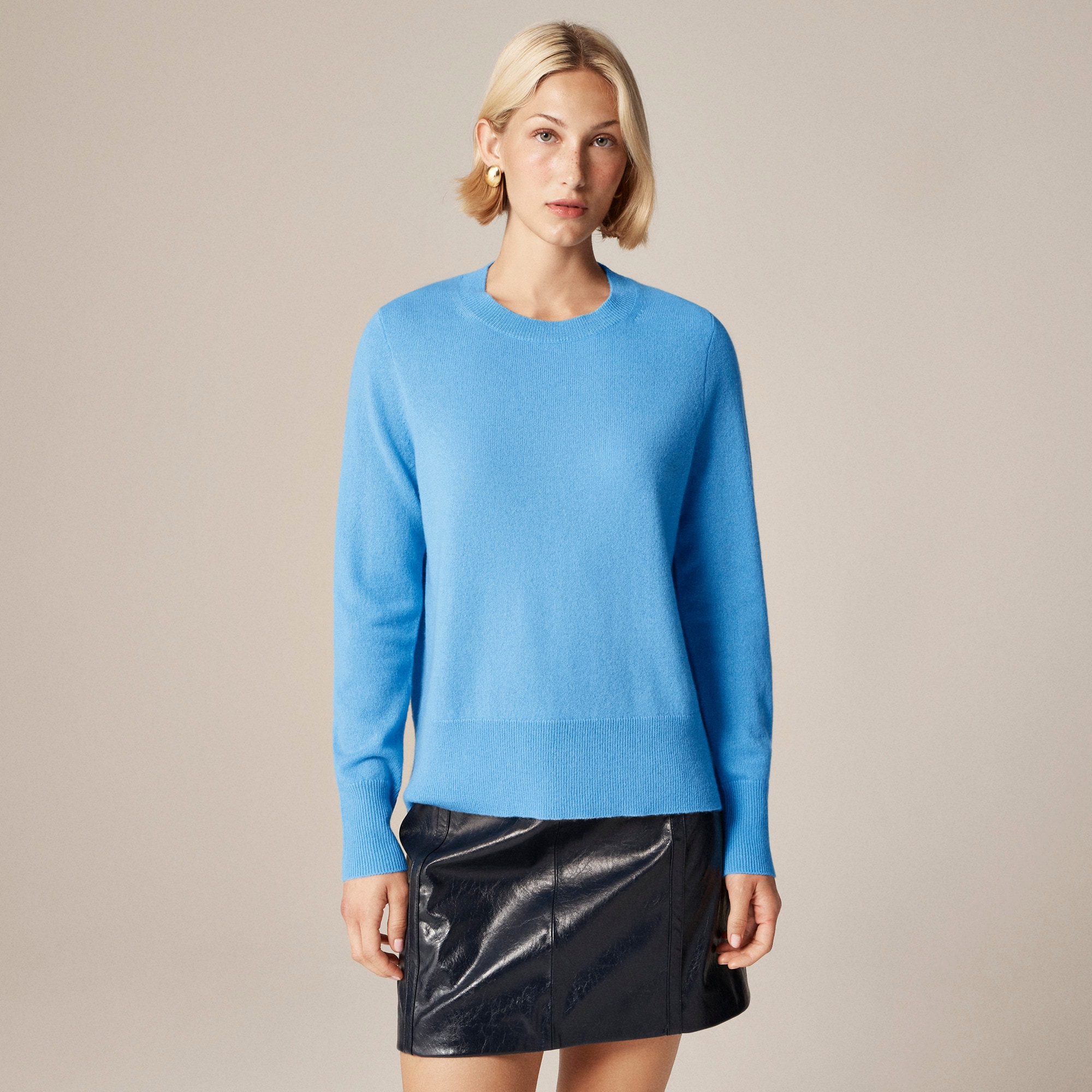 Cashmere classic-fit crewneck sweater