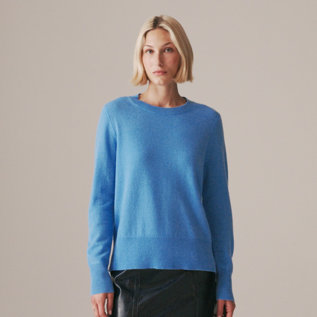 Cashmere classic-fit crewneck sweater