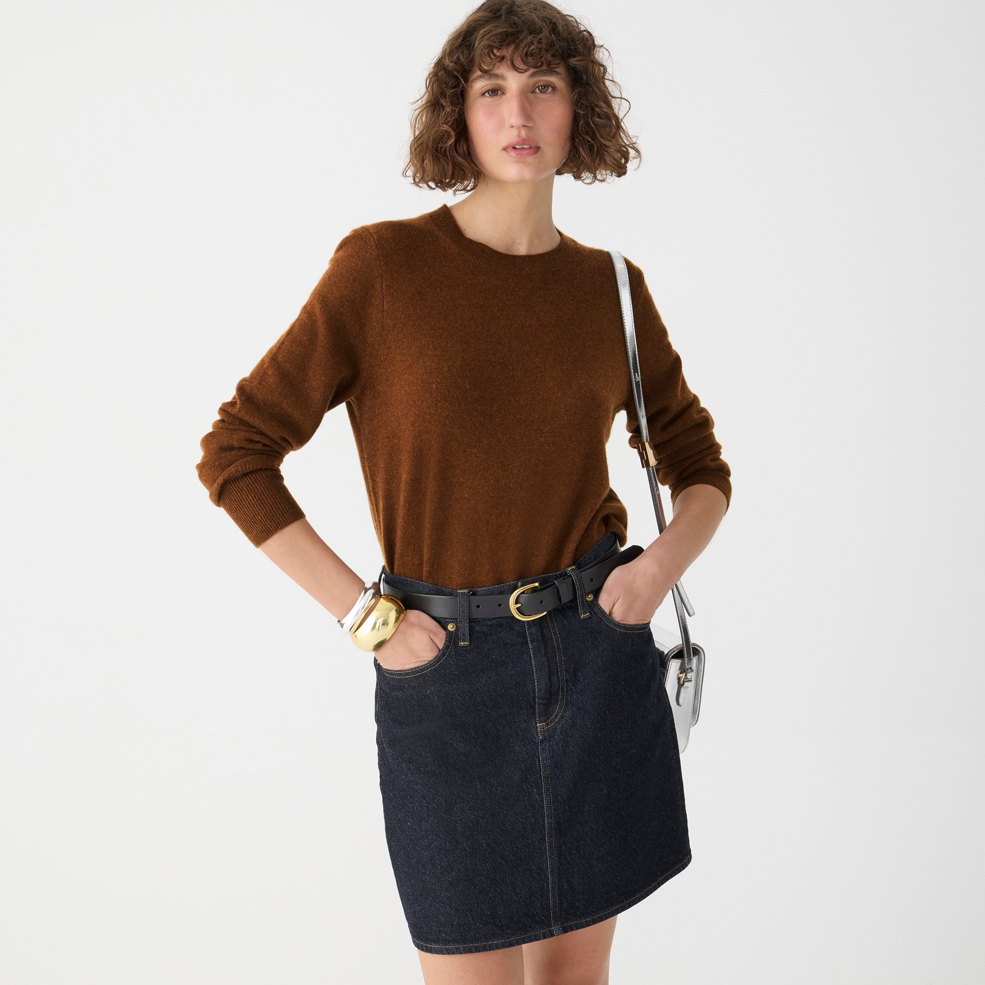 J.Crew: Cashmere Classic-fit Crewneck Sweater For Women