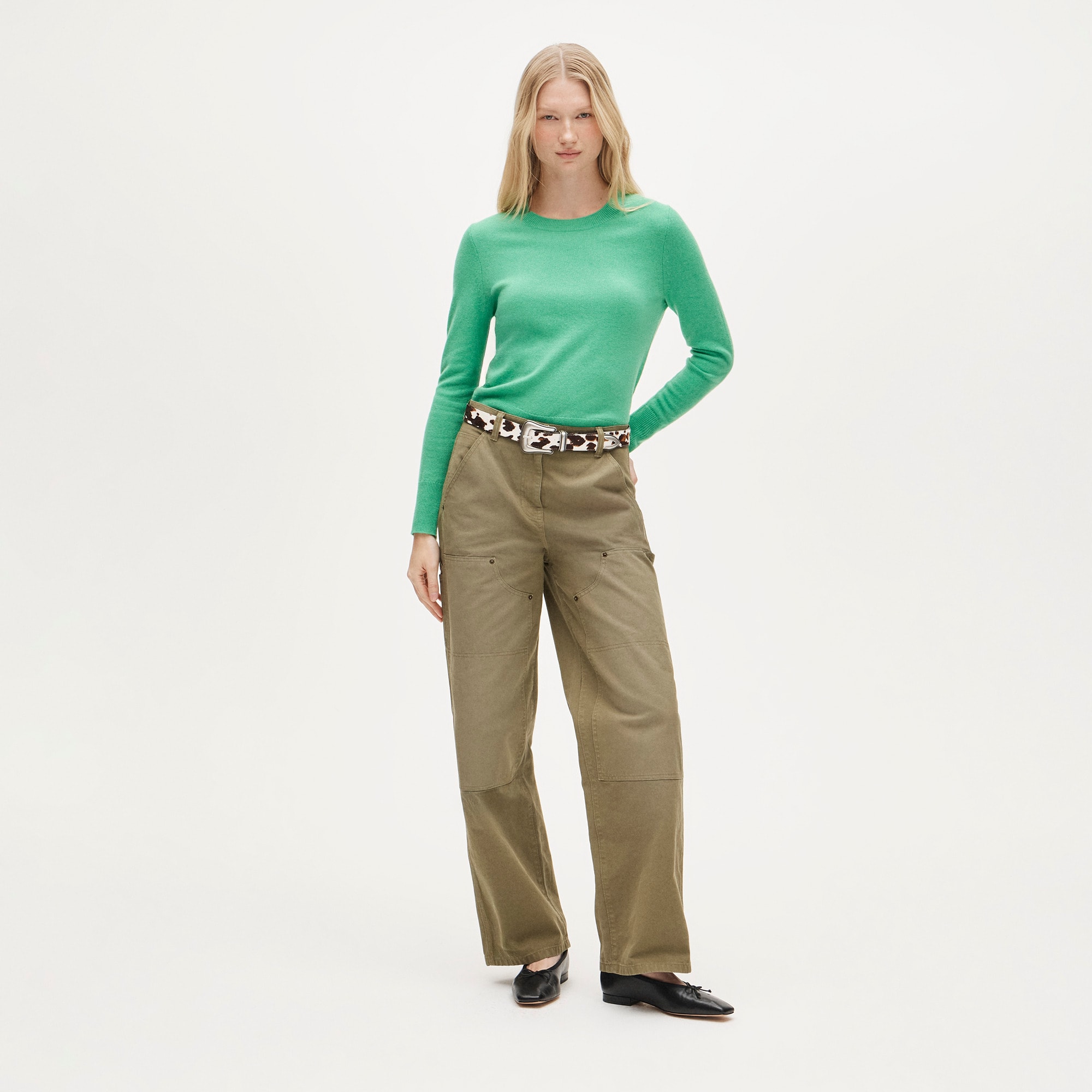 Cashmere classic-fit crewneck sweater