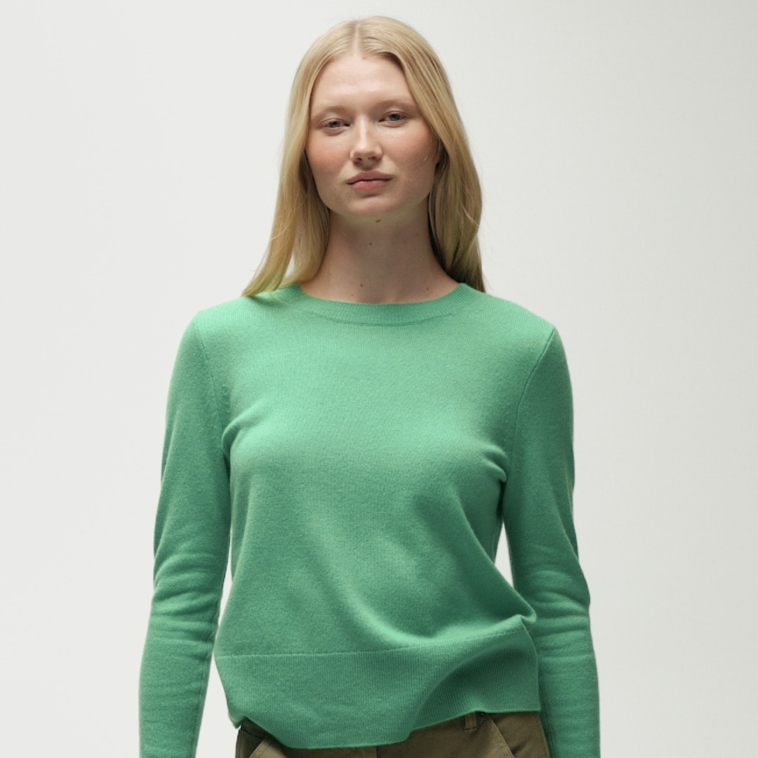 Cashmere classic-fit crewneck sweater