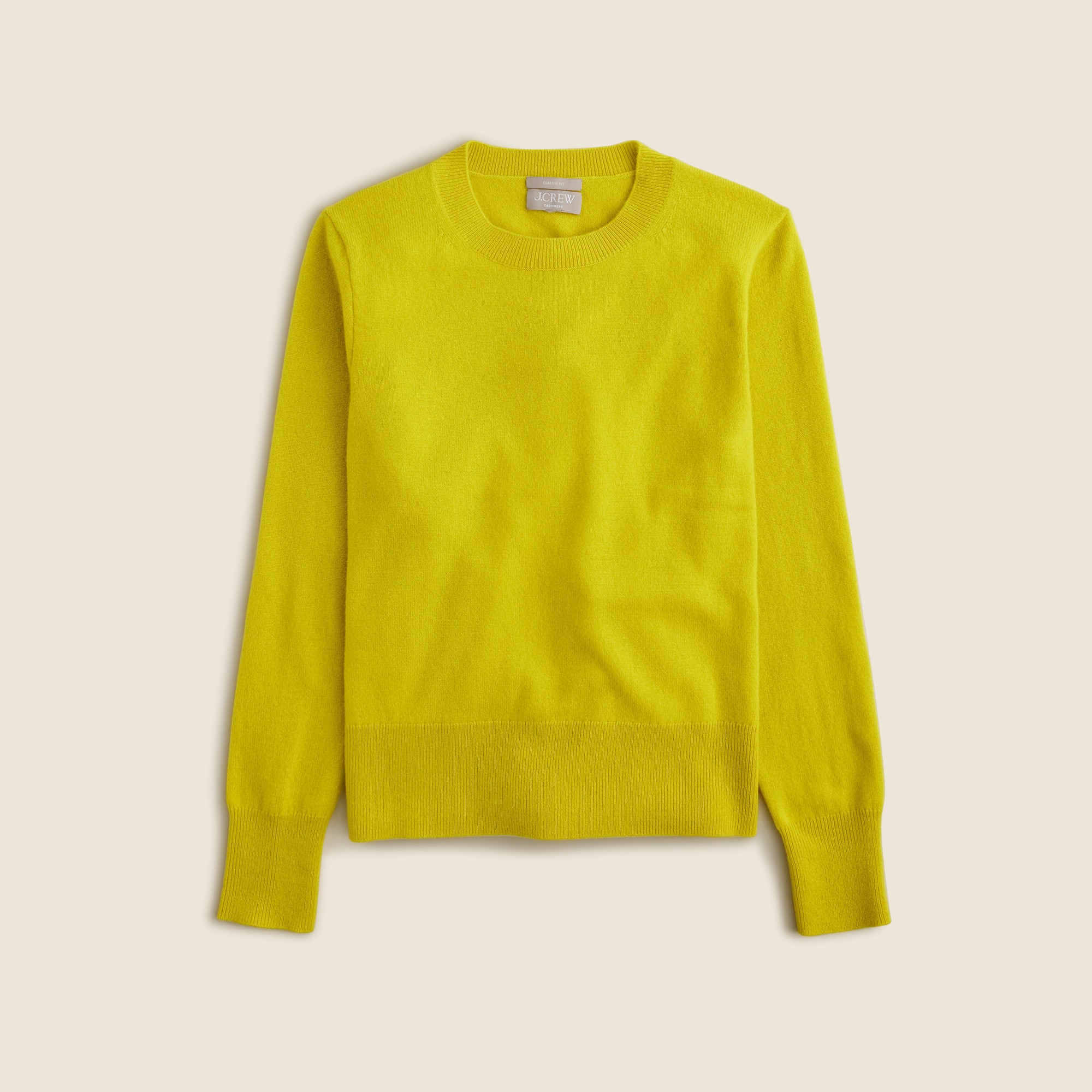 womens Cashmere classic-fit crewneck sweater