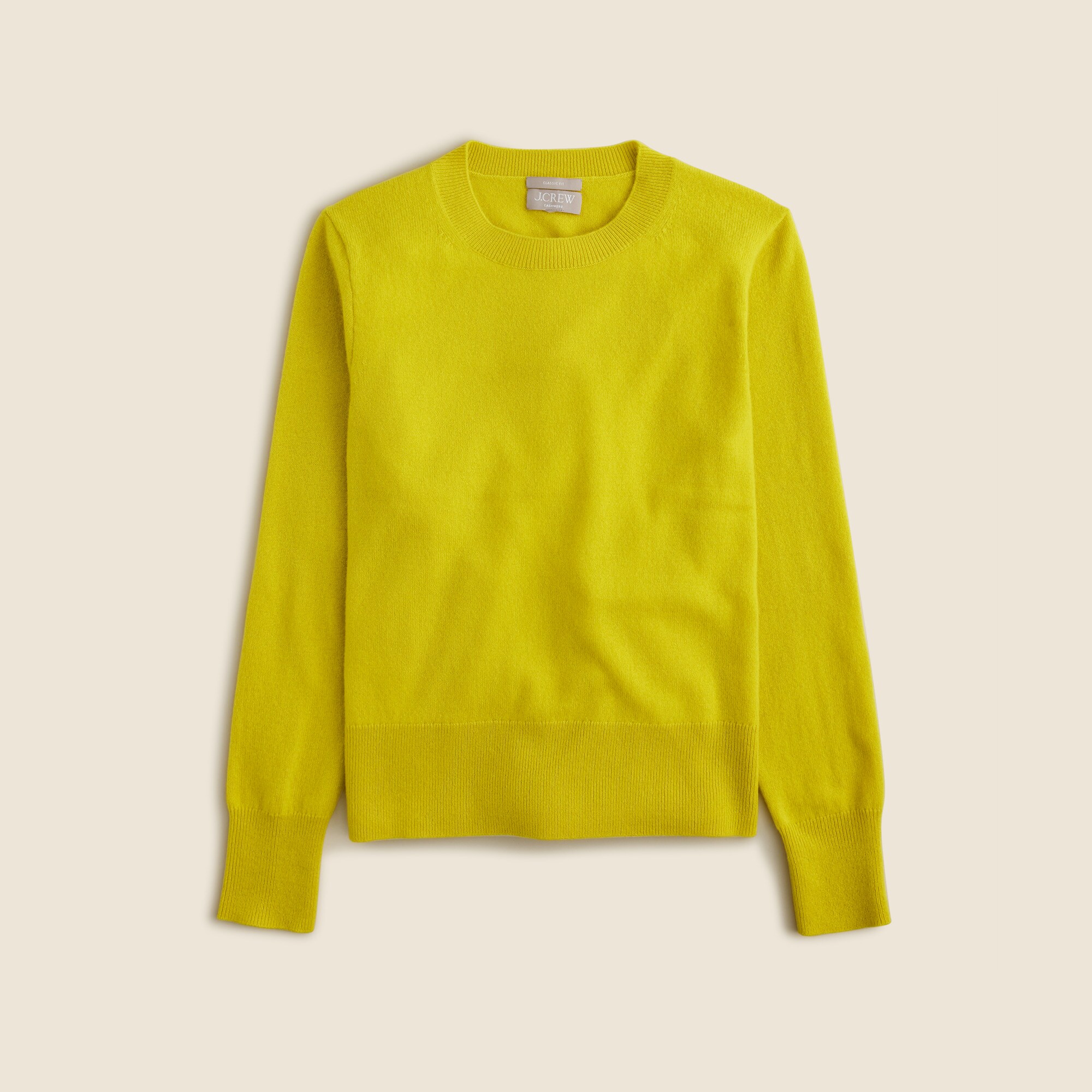 Cashmere classic-fit crewneck sweater