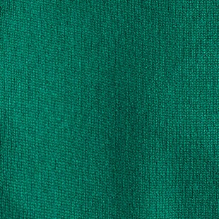 Cashmere classic-fit crewneck sweater JUNGLE GREEN