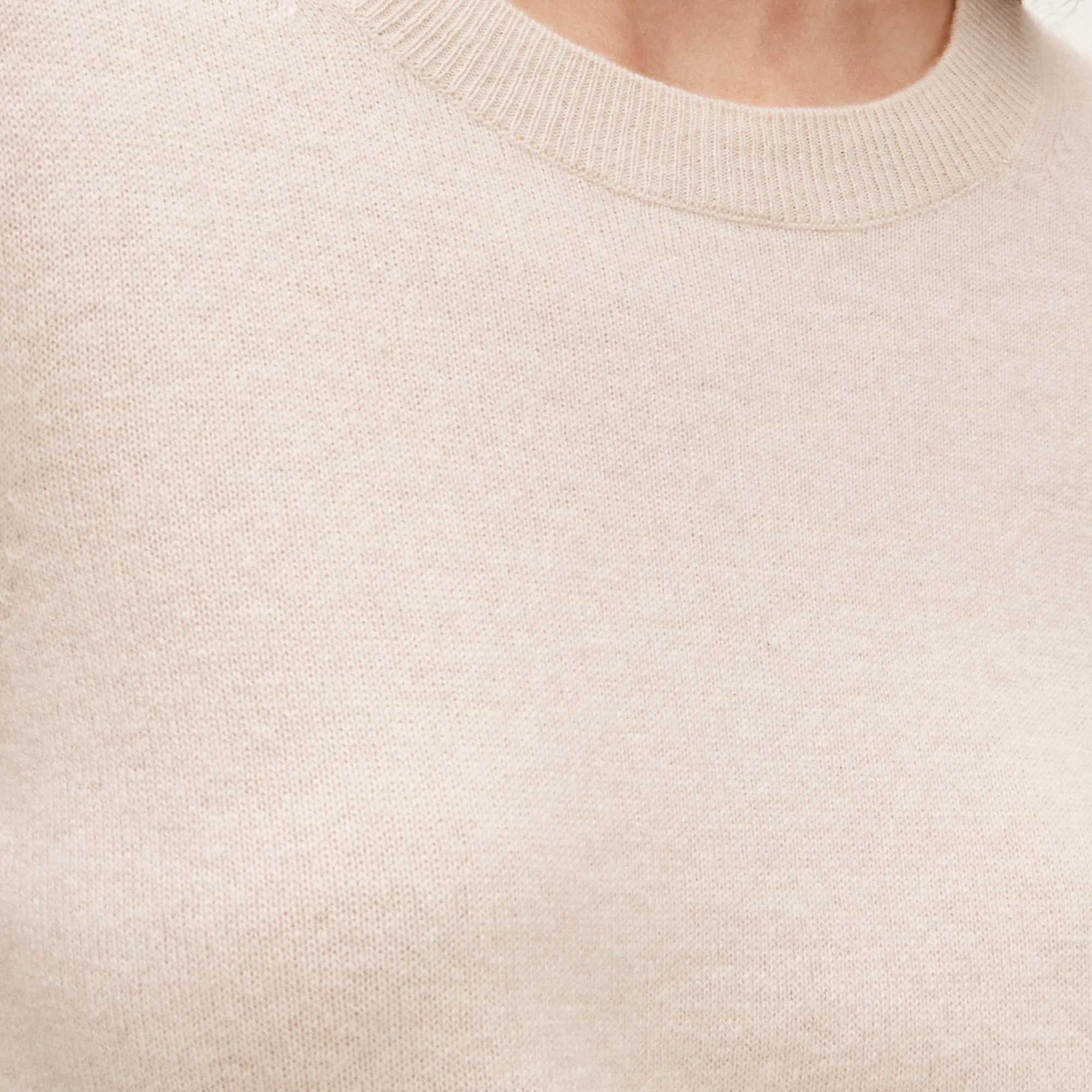 Cashmere classic-fit crewneck sweater