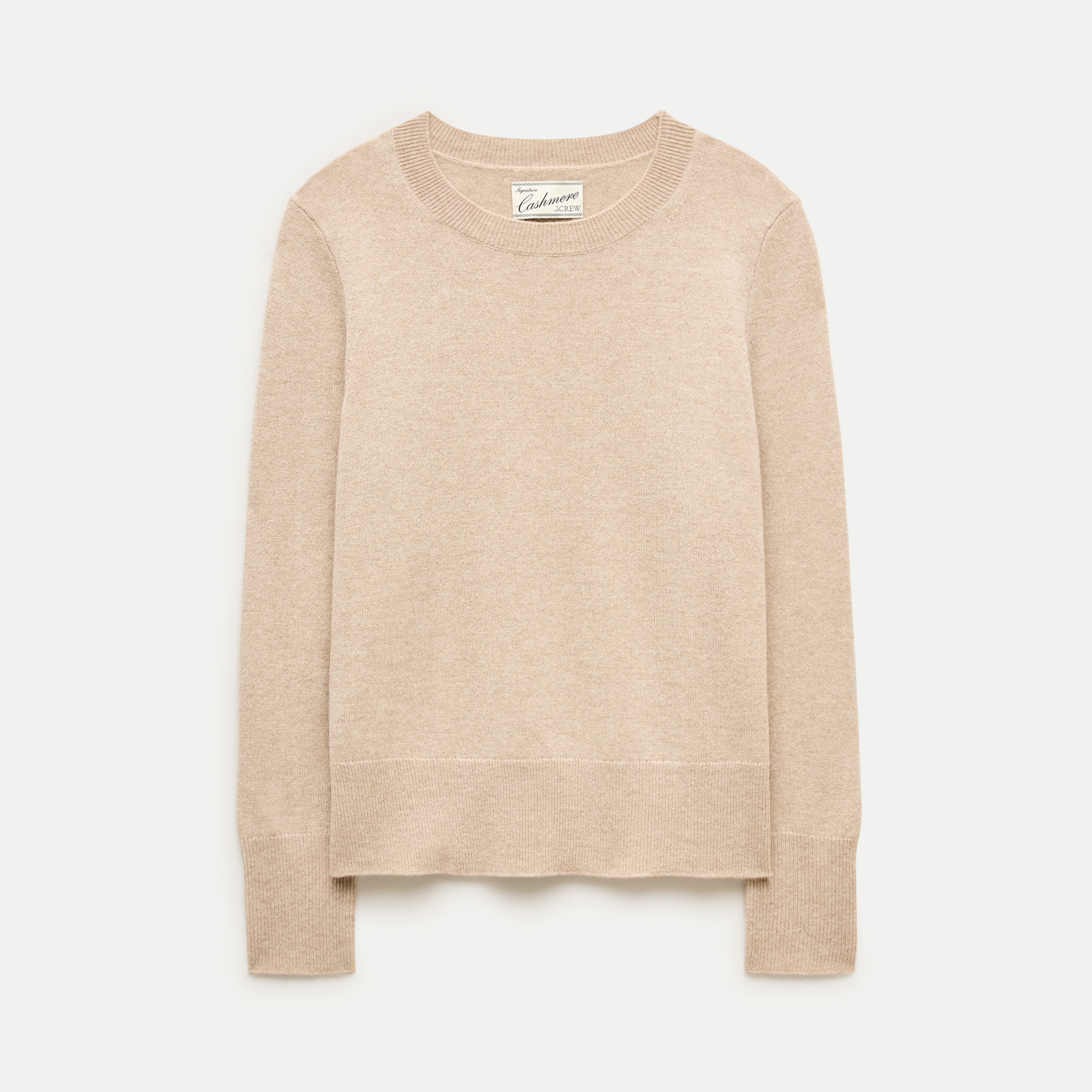 Cashmere classic-fit crewneck sweater