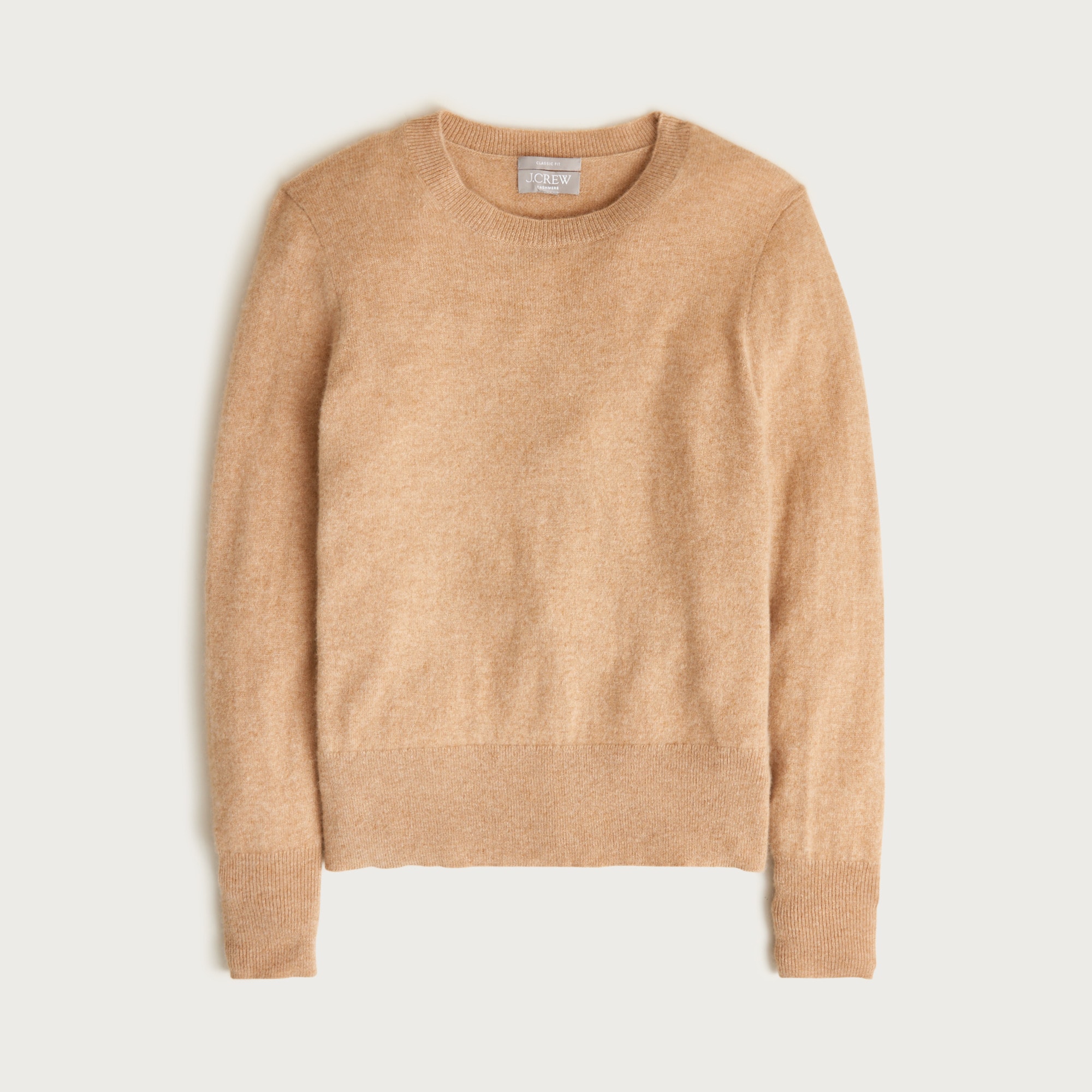 Cashmere classic-fit crewneck sweater