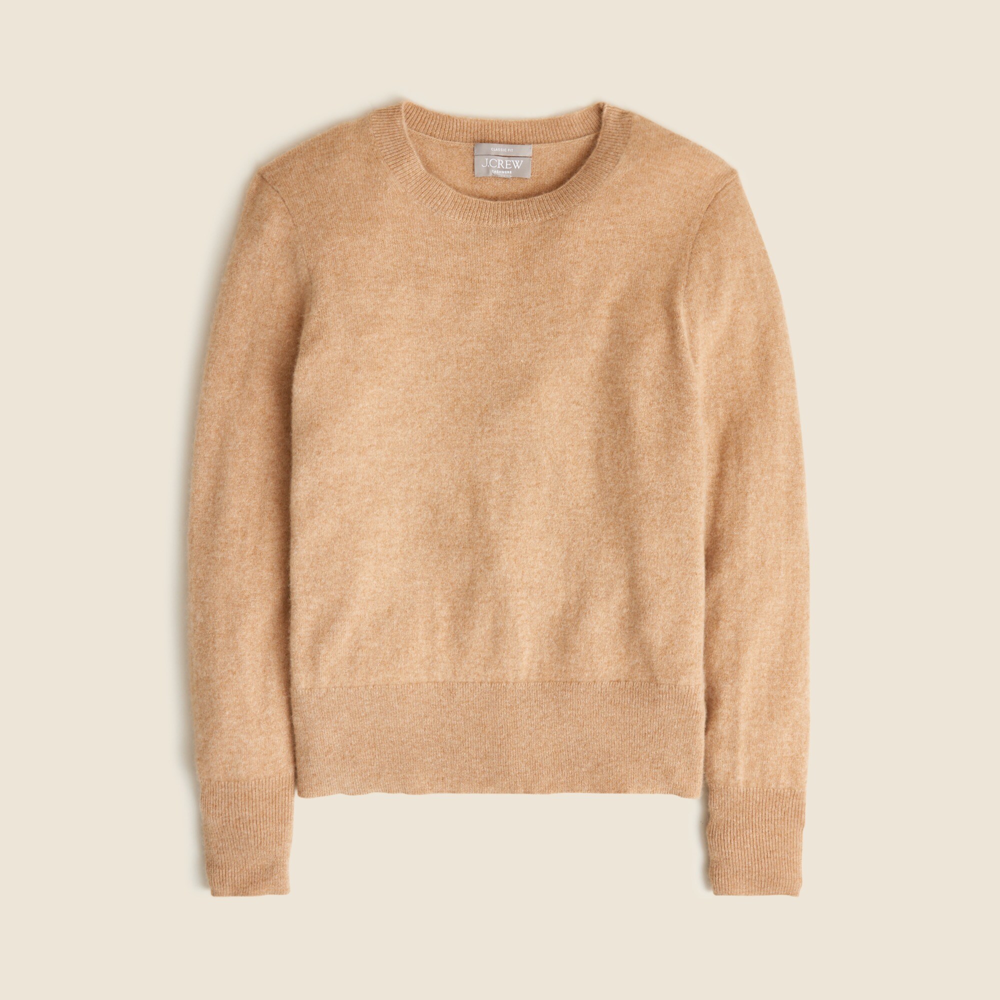 womens Cashmere classic-fit crewneck sweater