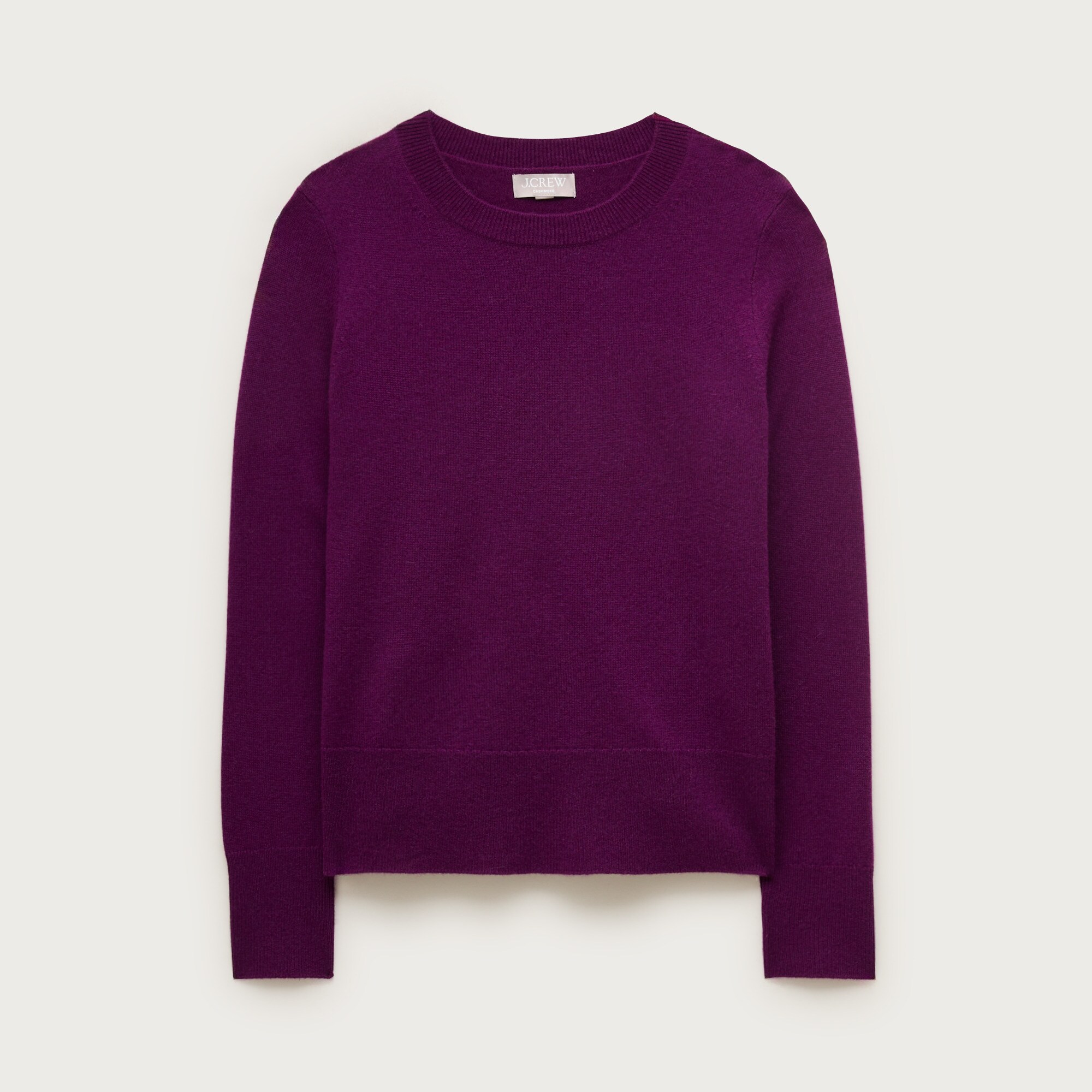 Cashmere classic-fit crewneck sweater