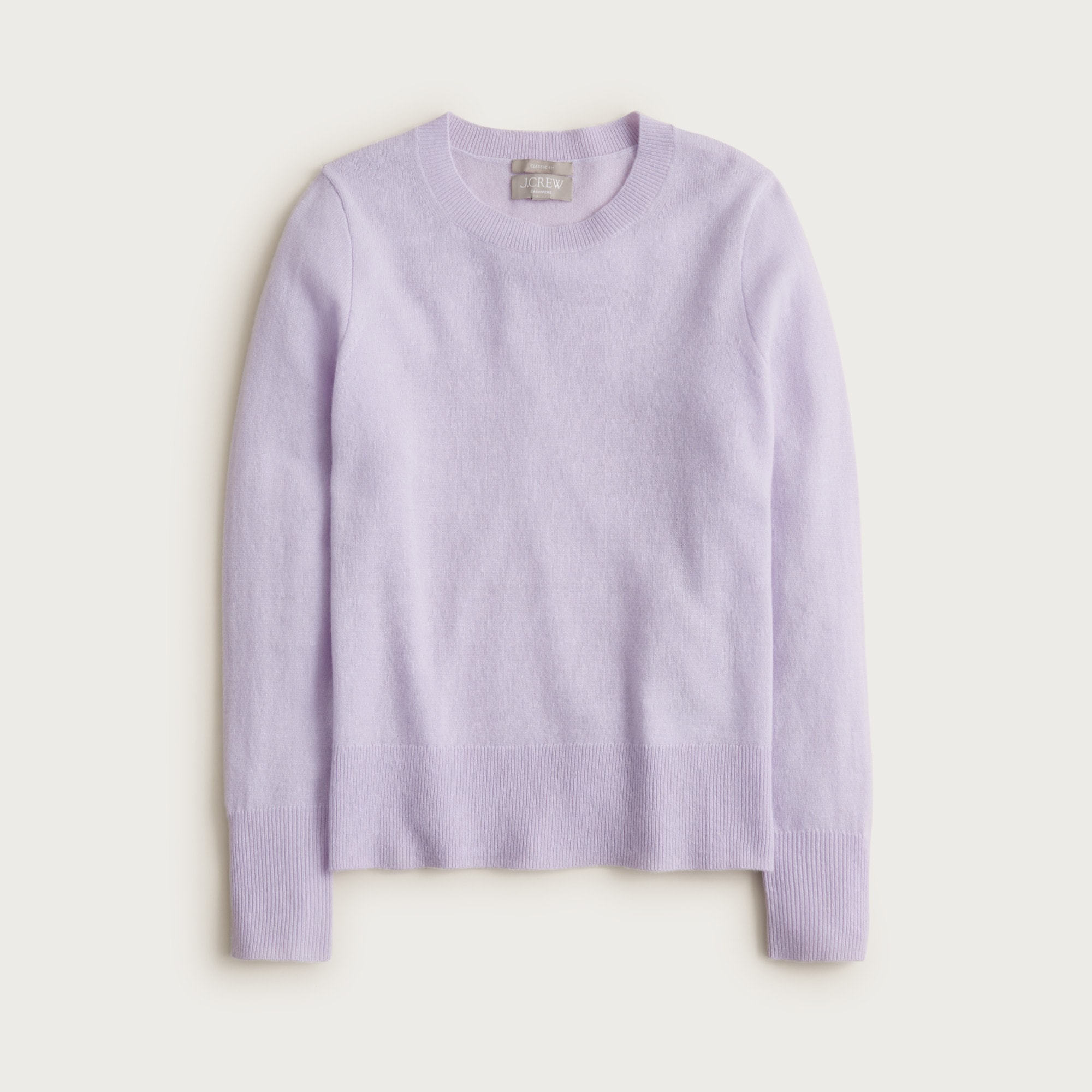 Cashmere classic-fit crewneck sweater