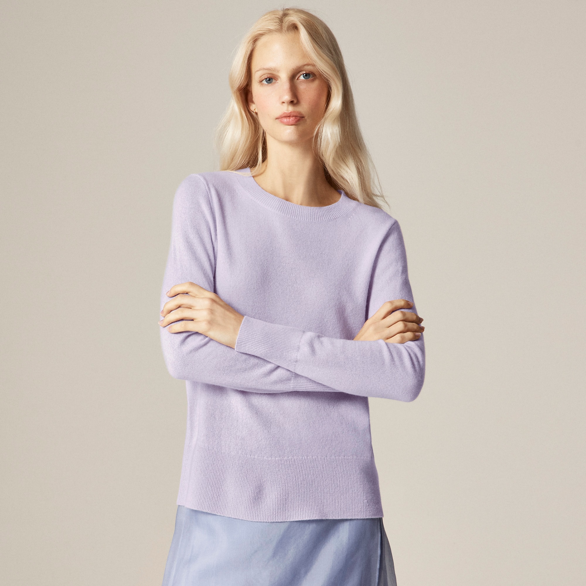  Cashmere classic-fit crewneck sweater