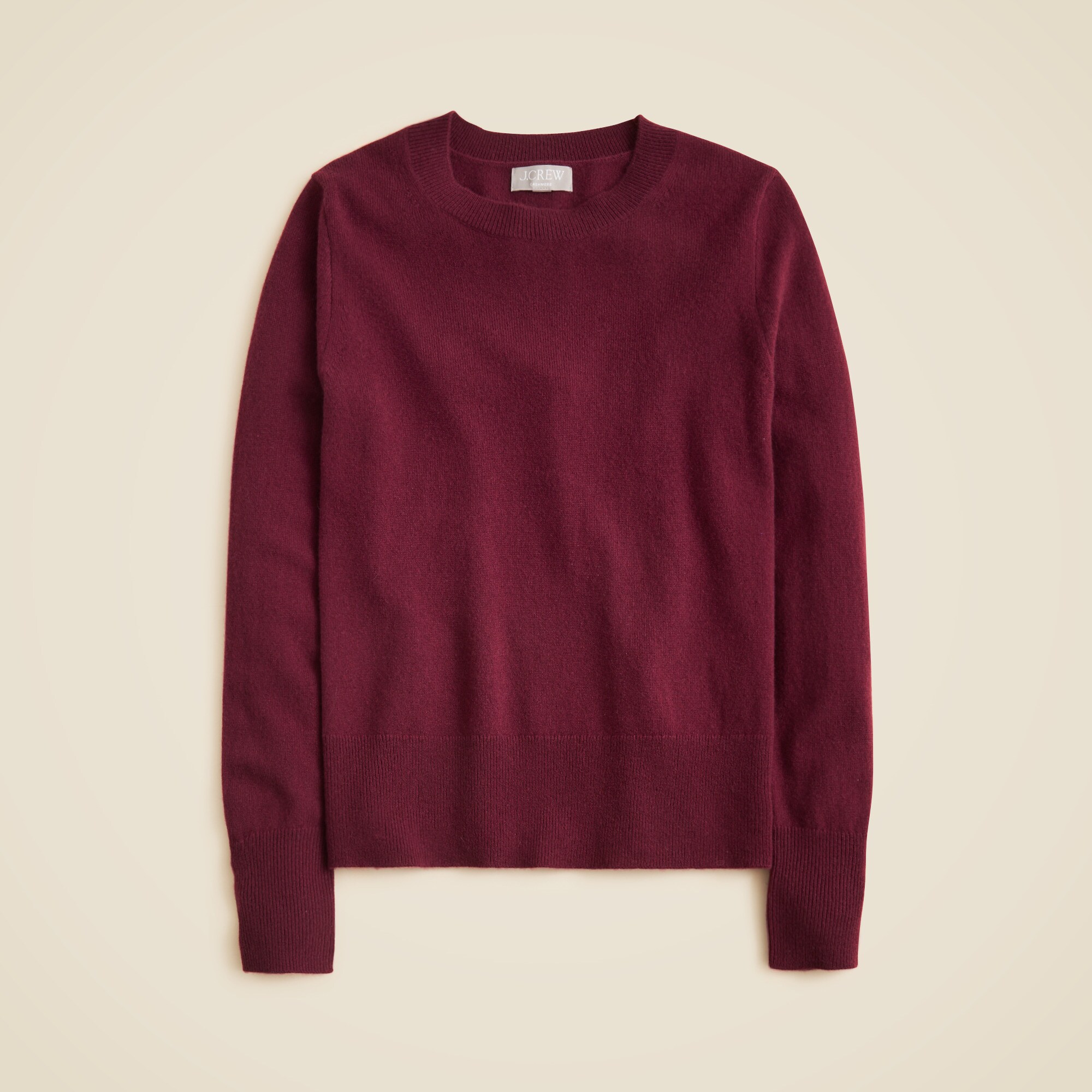  Cashmere classic-fit crewneck sweater