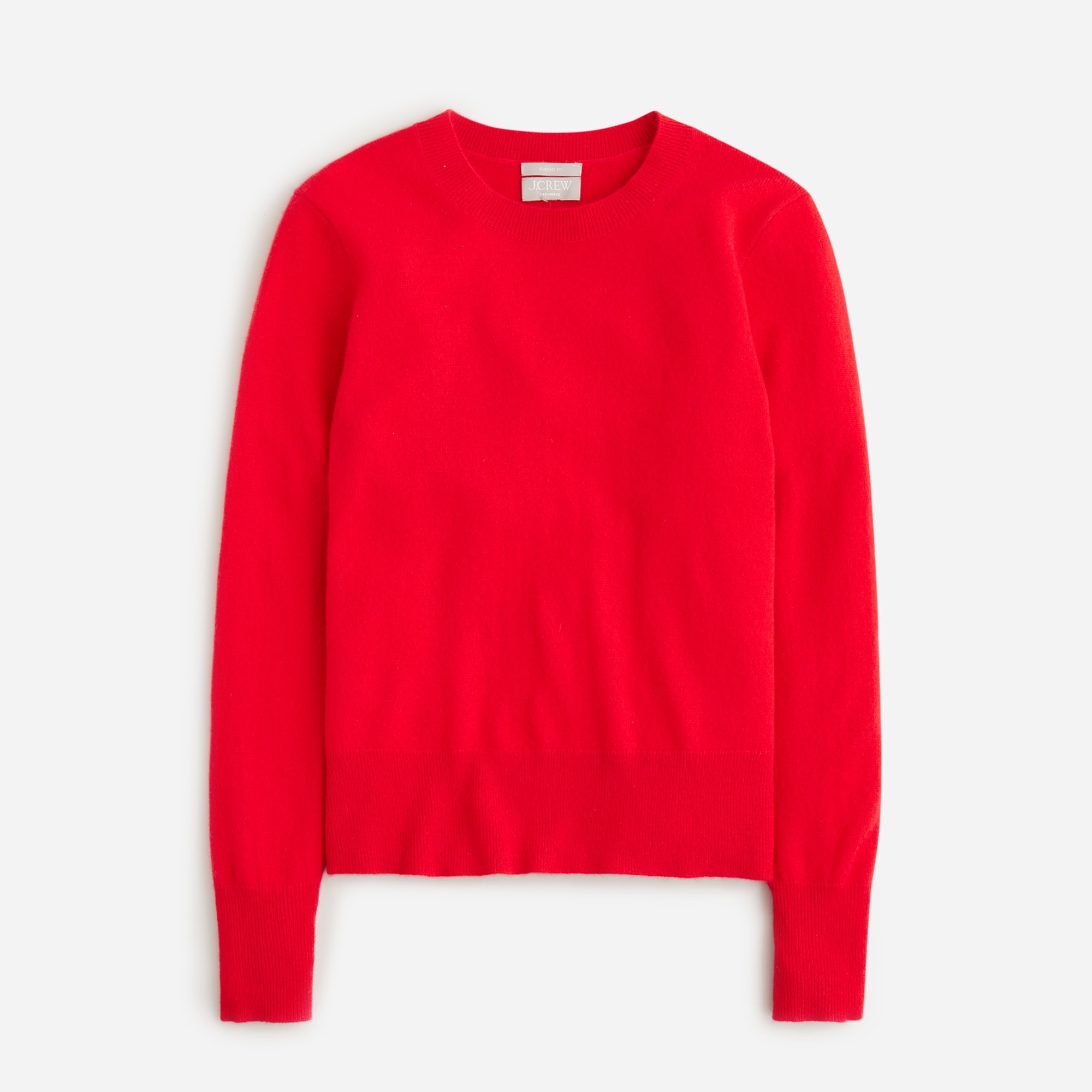 J.Crew Cashmere Classicfit Crewneck Sweater For Women
