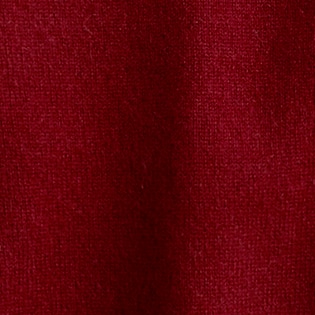 Cashmere classic-fit crewneck sweater in zebra intarsia BURGUNDY