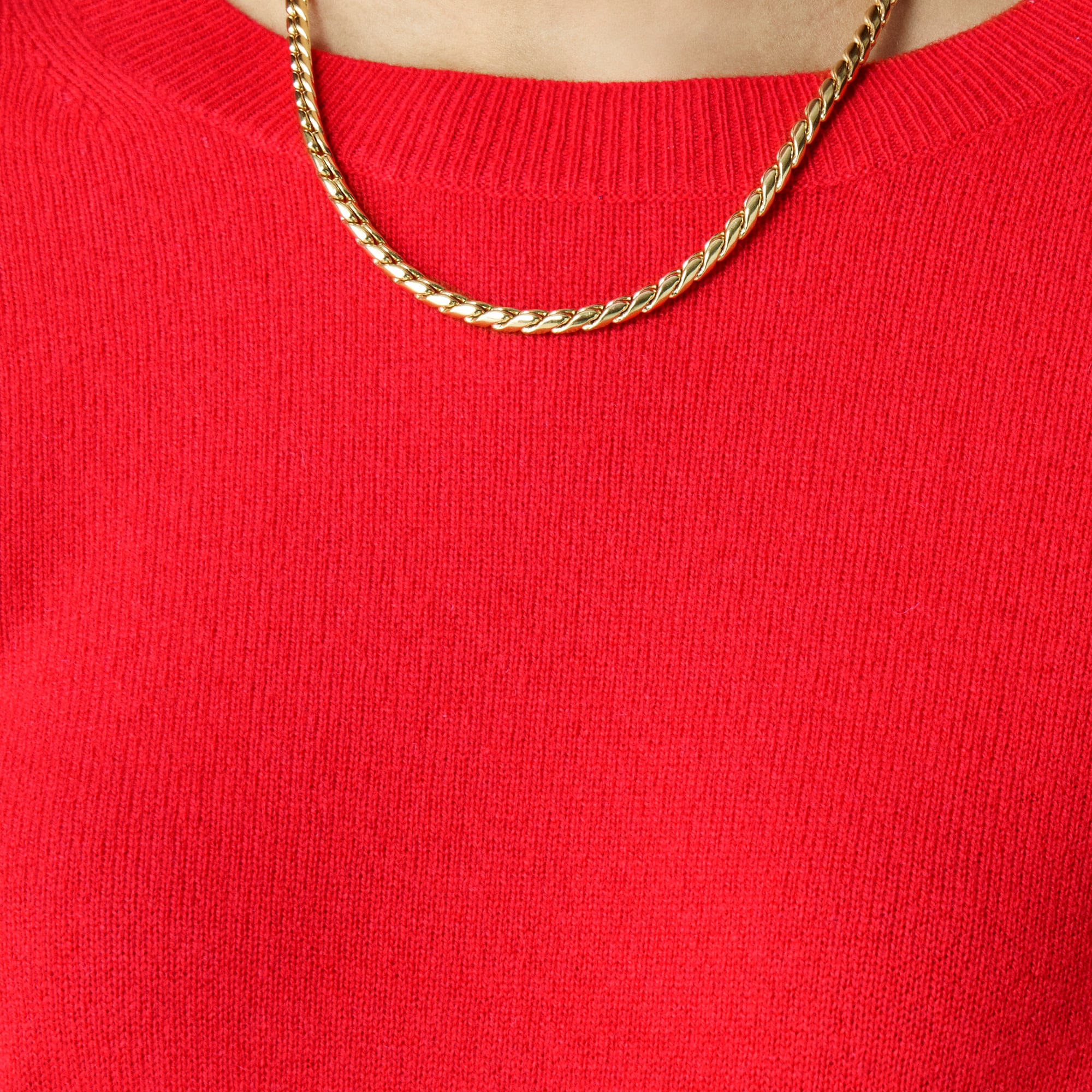 Cashmere classic-fit crewneck sweater
