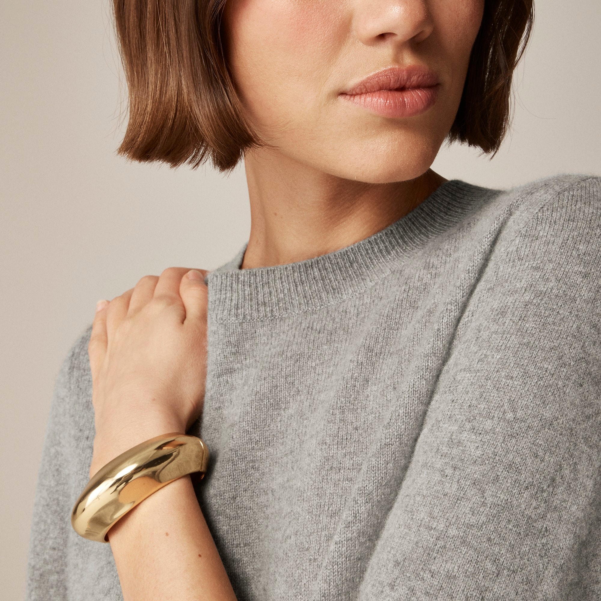 Cashmere classic-fit crewneck sweater