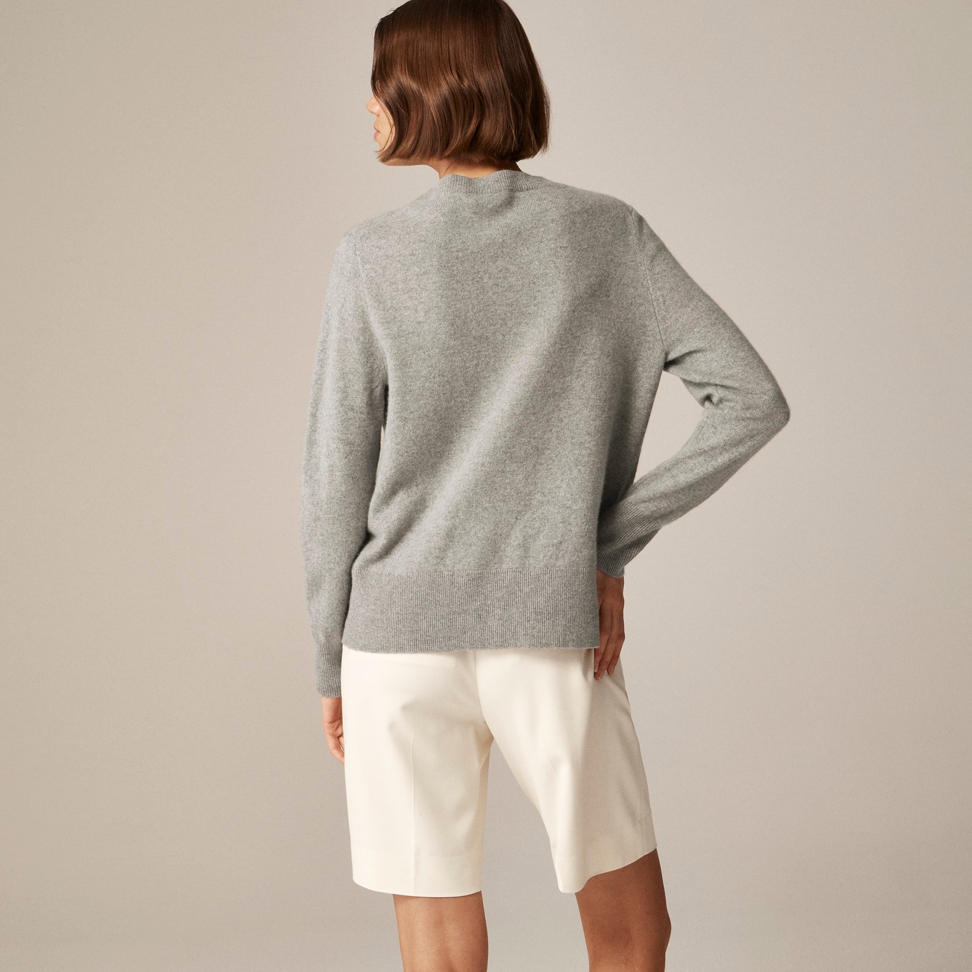 Cashmere classic-fit crewneck sweater