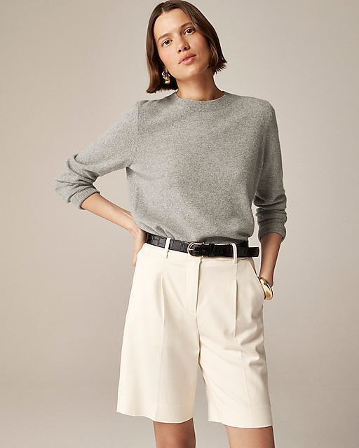 womens Cashmere classic-fit crewneck sweater