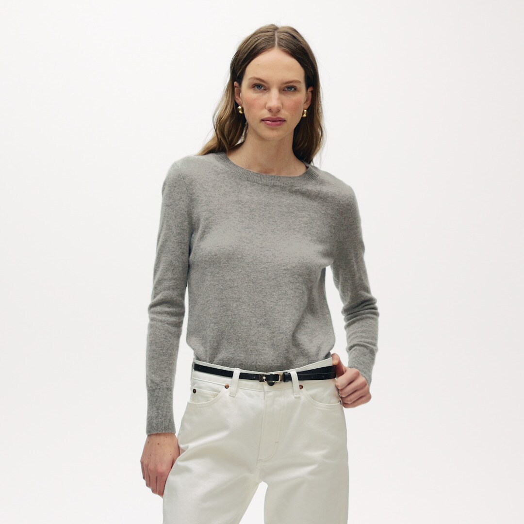 Cashmere Classic-fit Crewneck Sweater For Women | J.Crew