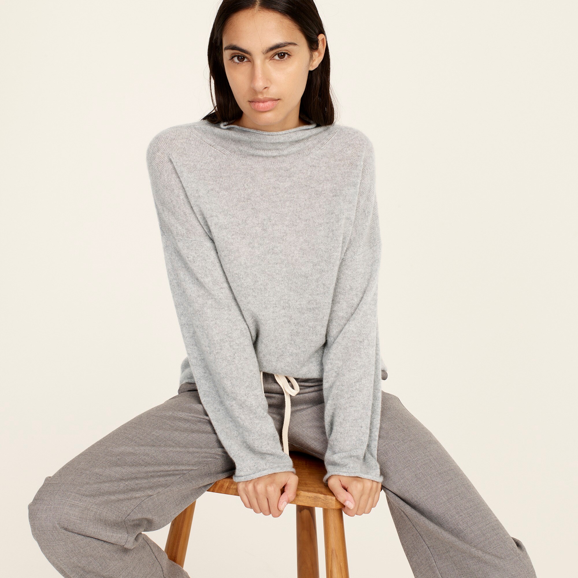 Cashmere relaxed rollneck™ sweater