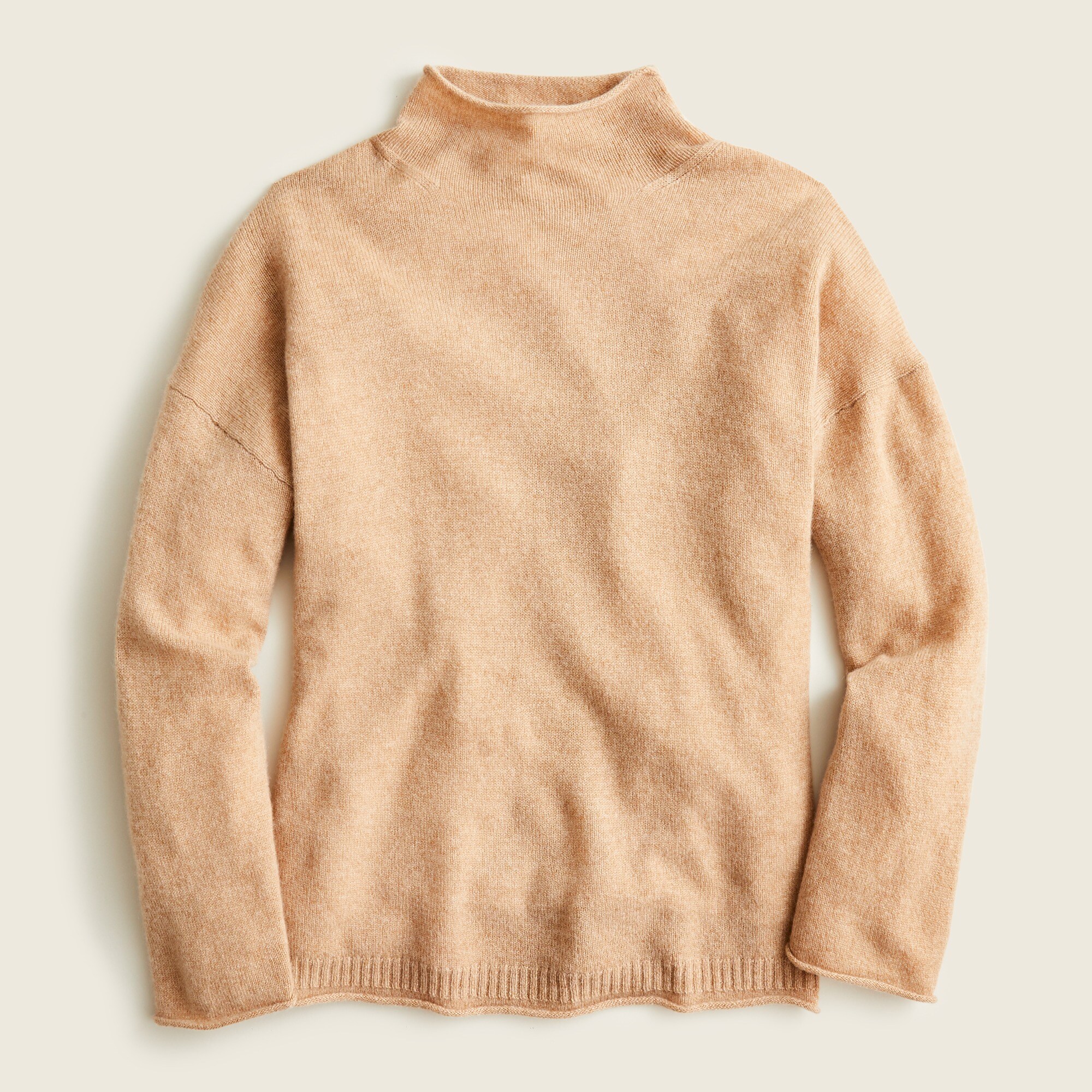 Cashmere relaxed rollneck sweater