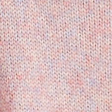 Relaxed turtleneck poncho Purple