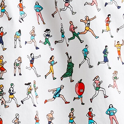 Printed boxers FLYING FISH BEAR GREY B j.crew: printed boxers for men