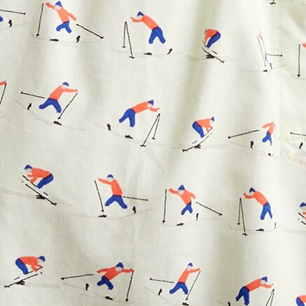 Printed boxers FLYING FISH BEAR GREY B j.crew: printed boxers for men
