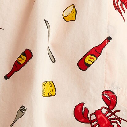 Printed boxers FLYING FISH BEAR GREY B j.crew: printed boxers for men