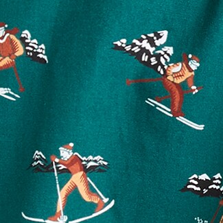 Printed boxers FLYING FISH BEAR GREY B j.crew: printed boxers for men