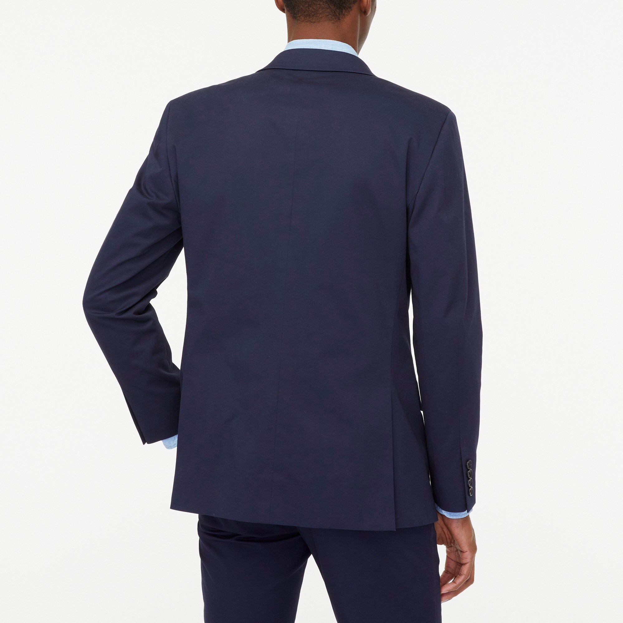 Stretch suit jacket in flex chino