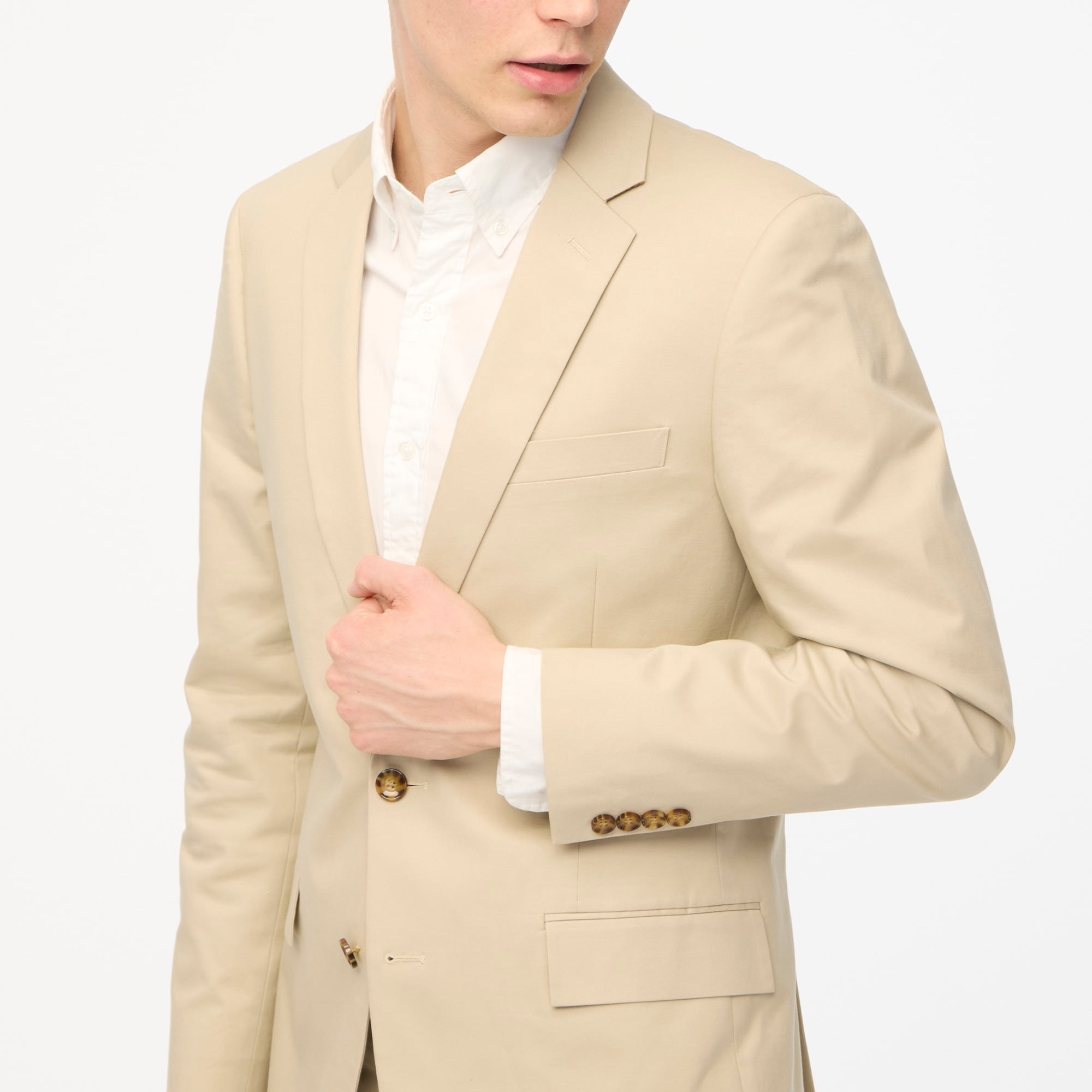 Stretch suit jacket flex chino