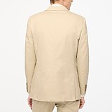 Stretch suit jacket in flex chino