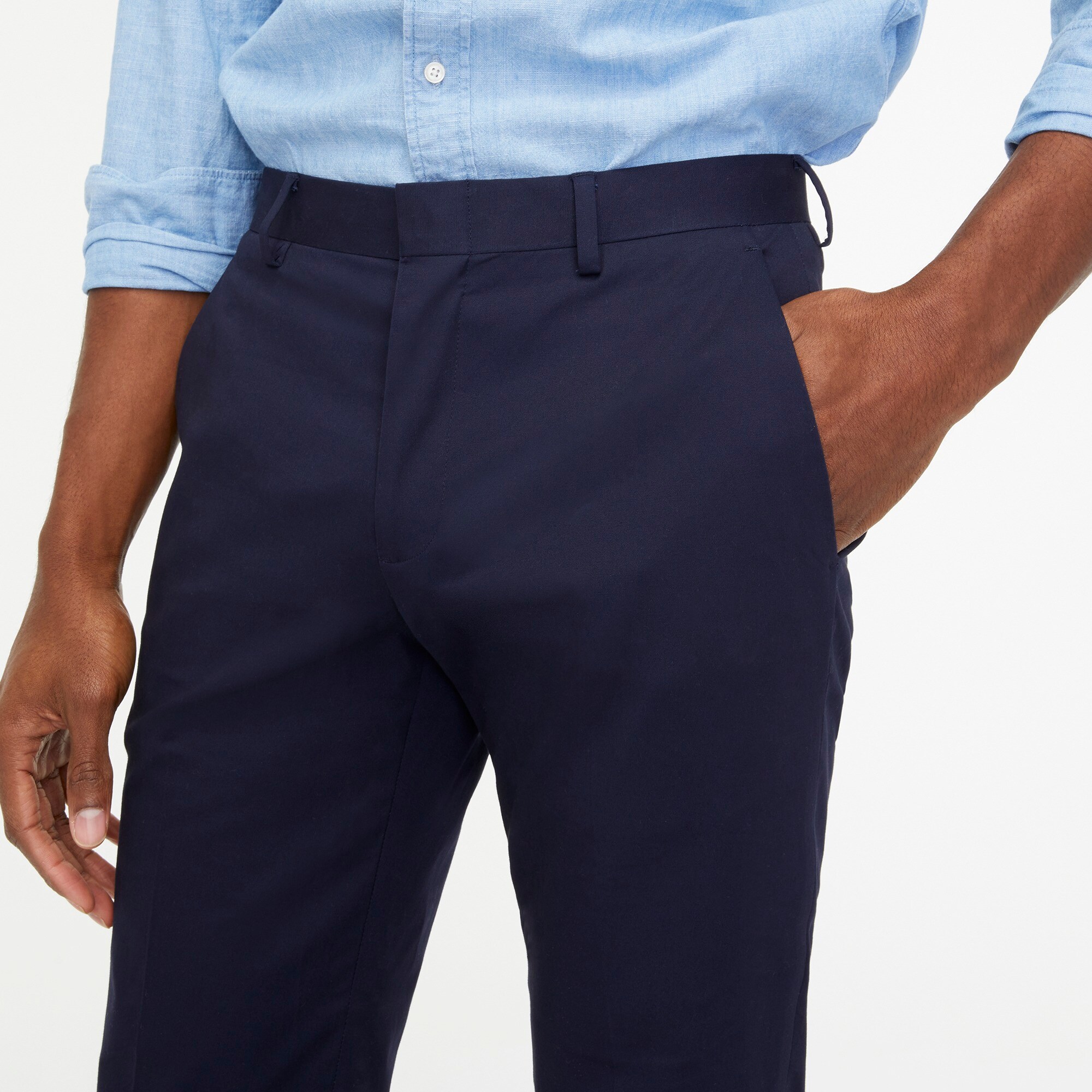 Stretch suit pant in flex chino