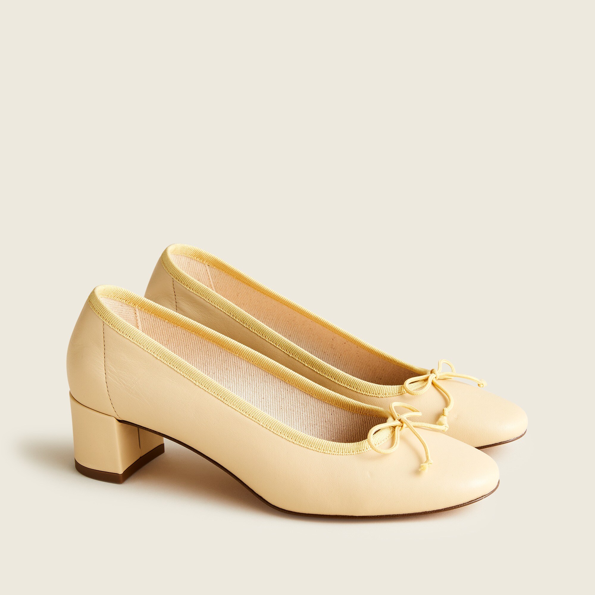 Kate block-heel ballet pumps