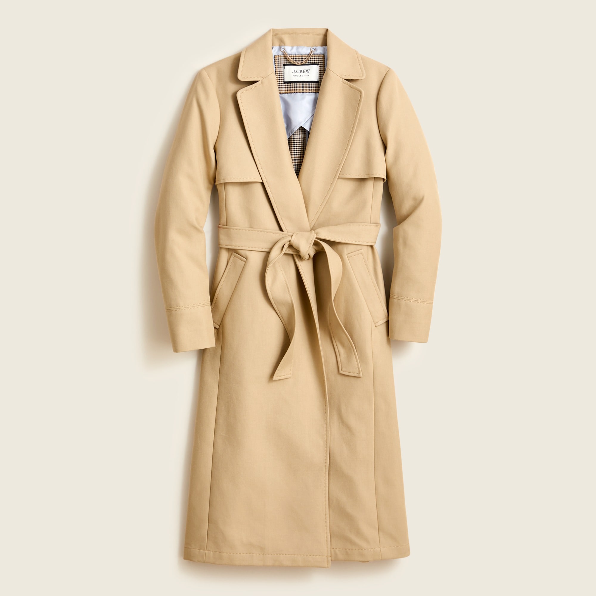 J crew women's trench coat outlet