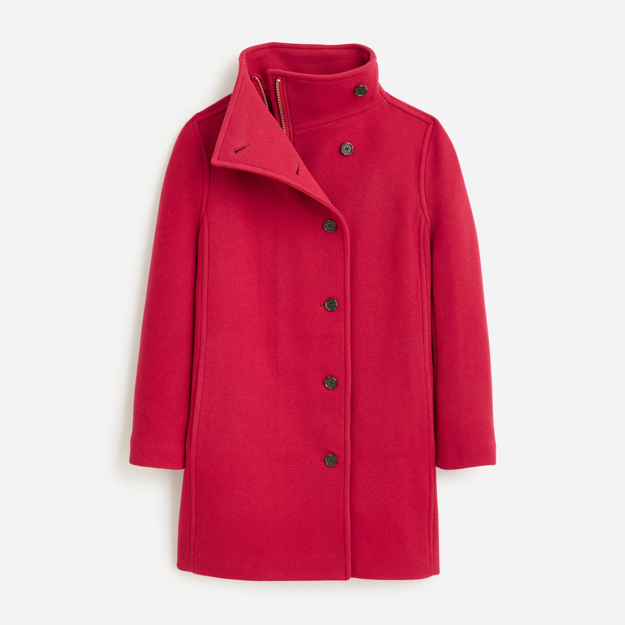 J.Crew: Toscana Coat In Italian Stadium-cloth Wool Blend For