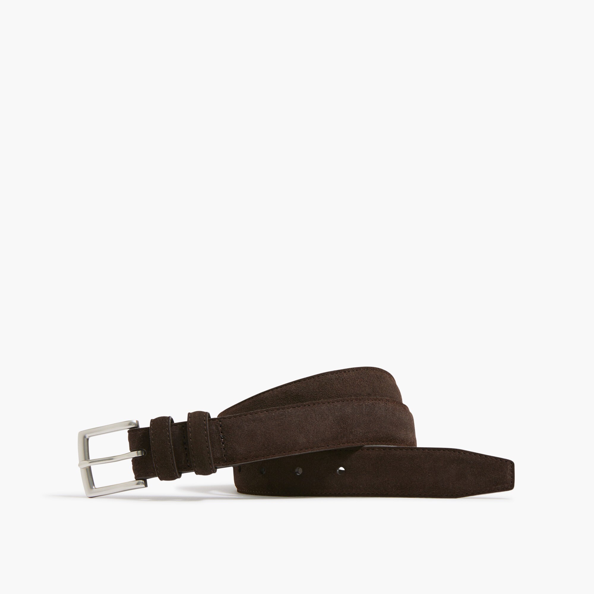 Suede belt