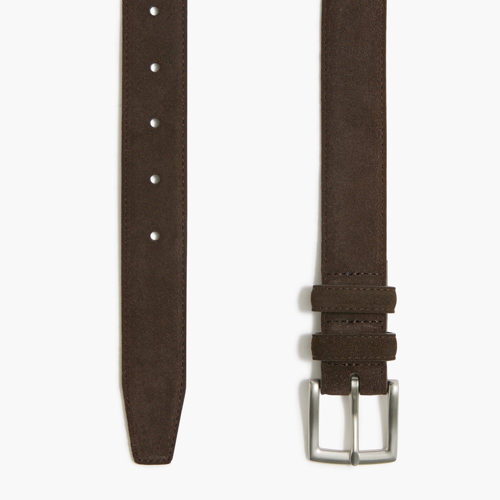 Suede belt